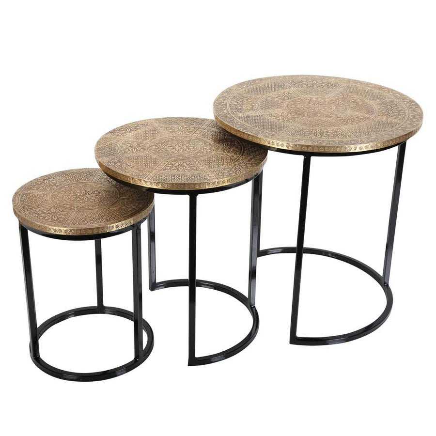 Orientalische Satztisch Hanane 3er Set - 3er Set