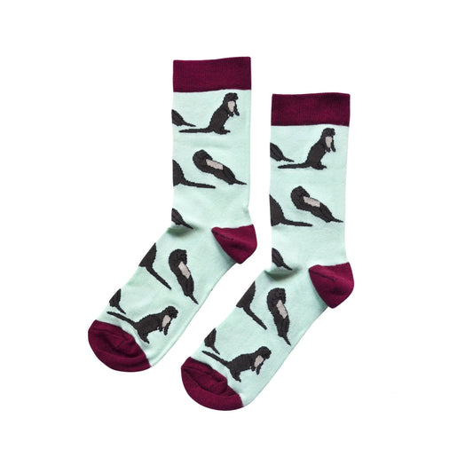 Save the Otters Bamboo Socks | UK Adult 4-7