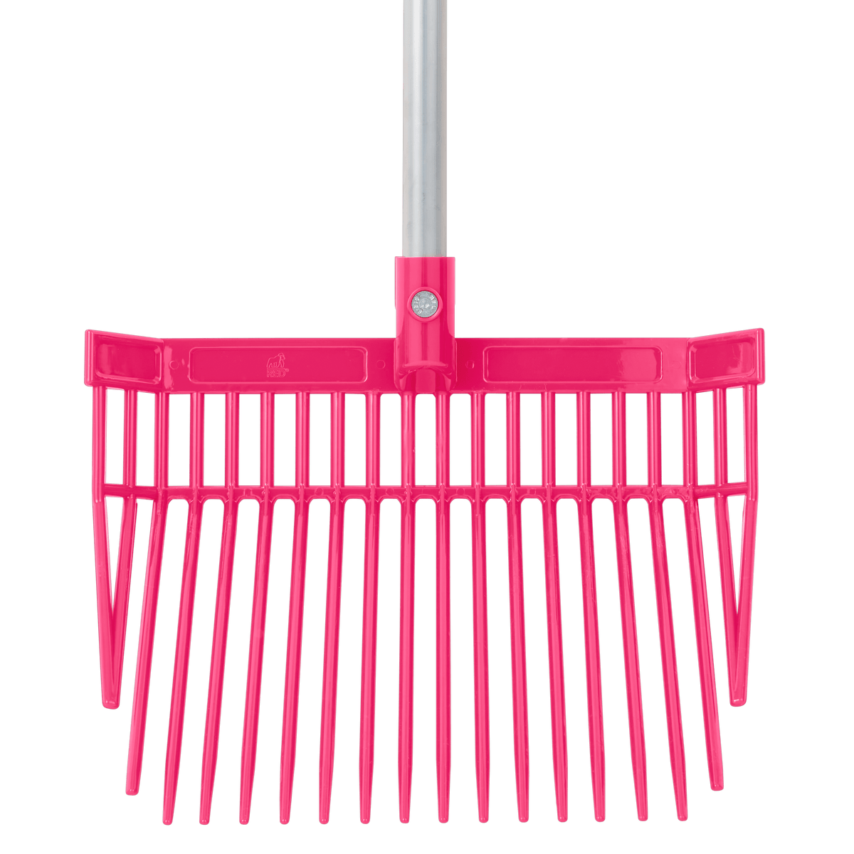 PC Bedding Fork Head Replacement | Polycarbonate Stable and Yard Fork Head - Pink
