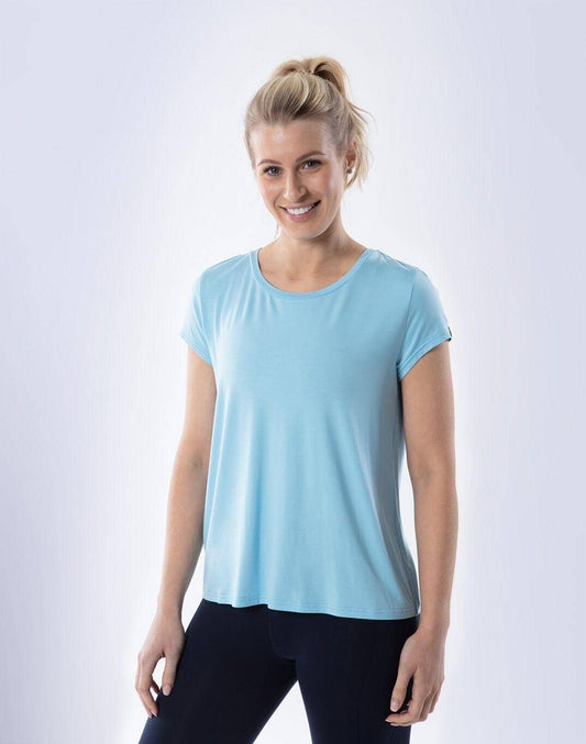 Perfect Tee in Blue - X-Small / Baby Blue