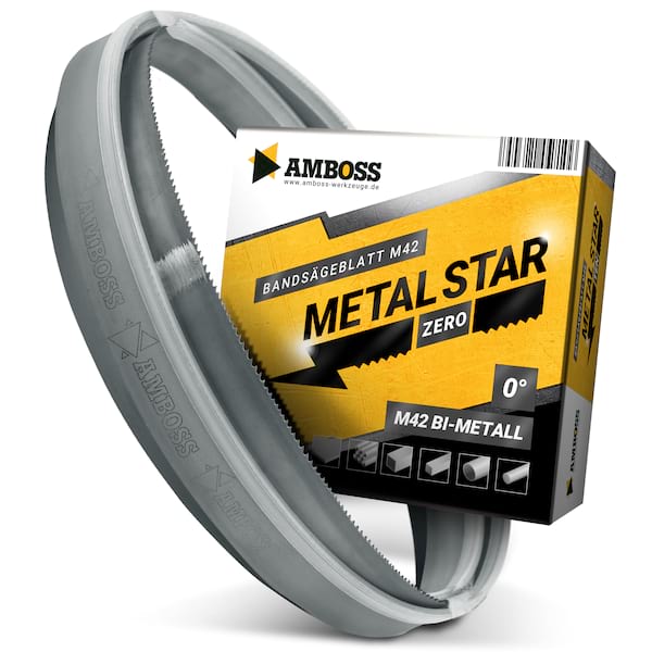 Amboss M42 Bandsägeblatt Metal Star Zero 2450 x 27 x 0.9 x 6|10 ZpZ