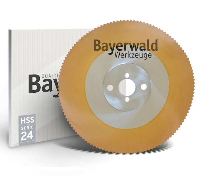 HSS PVD gold Kreissägeblatt - 450 x 4.0 x 50 Z240 BW T