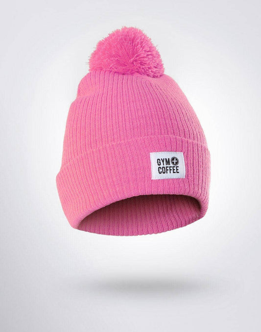 Pink Bobble Beanie - One Size Fits All / Pink