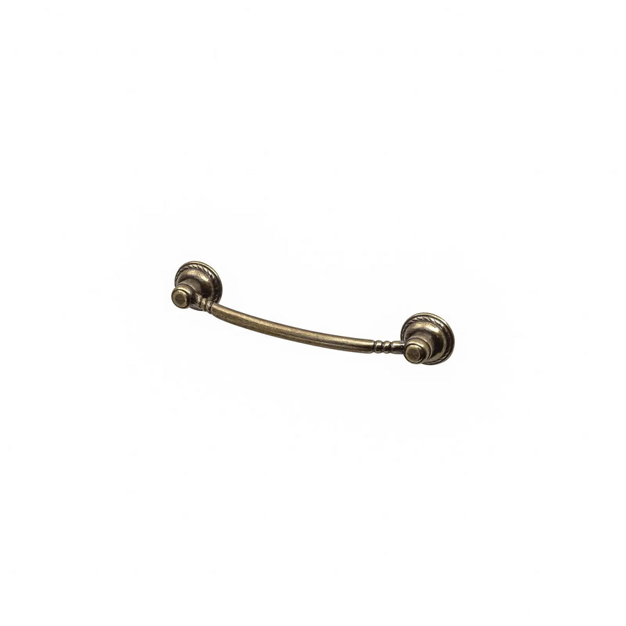Pipo - Traditional Bow Pull Handle - Antique Brass