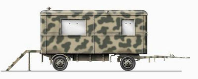 German Commander´s caravan