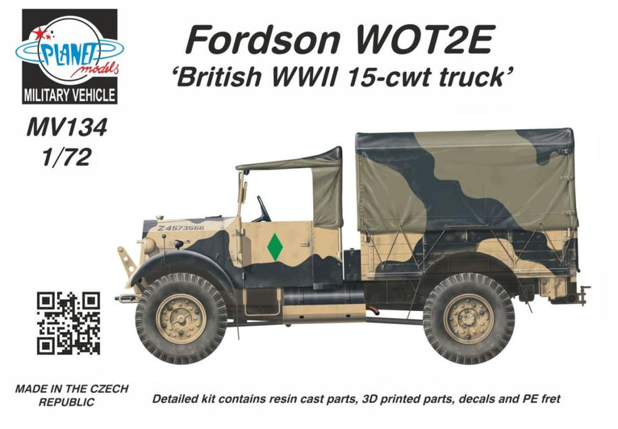 Fordson WOT2 E (15CWT) - Wooden Cargo Bed
