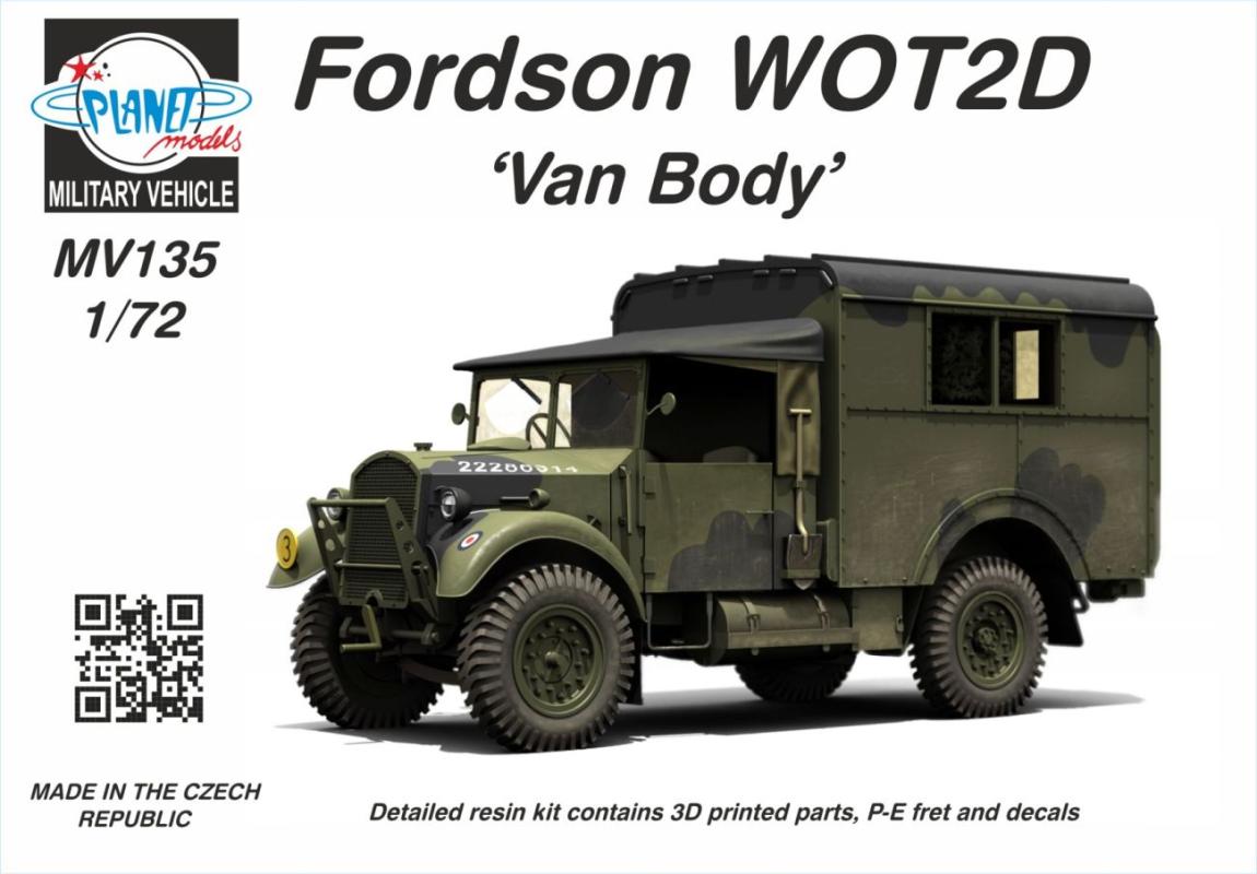 Fordson WOT2D - Van Body