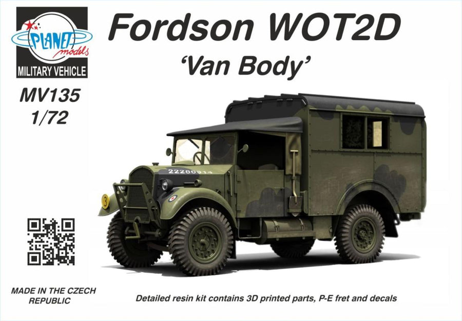 Fordson WOT2D - Van Body