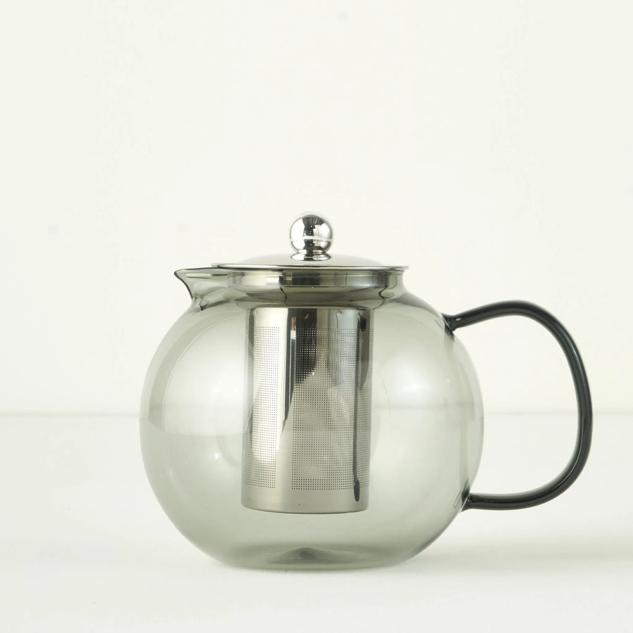 Porky Modern Glass Teapot