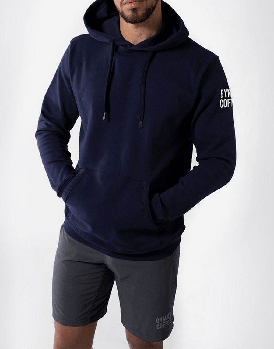 Pullover Hoodie in Navy - Small / Navy