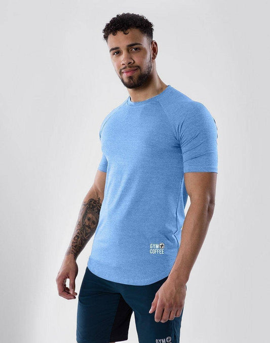 Raglan Tech in Blue - Small / Blue