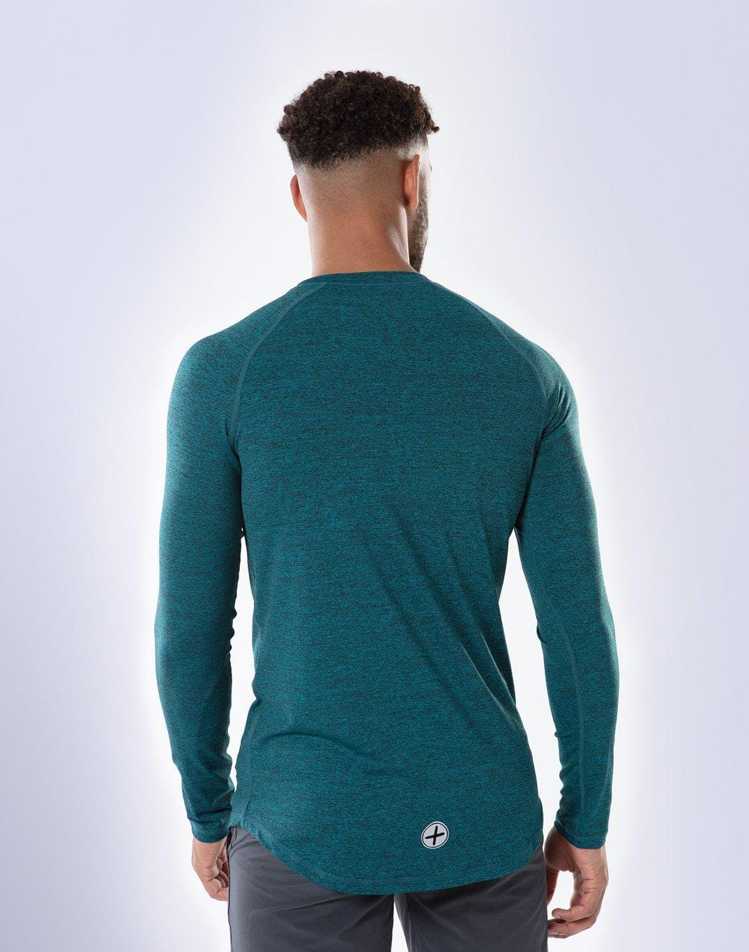 Raglan Tech Long Sleeve in Teal - Small / Teal