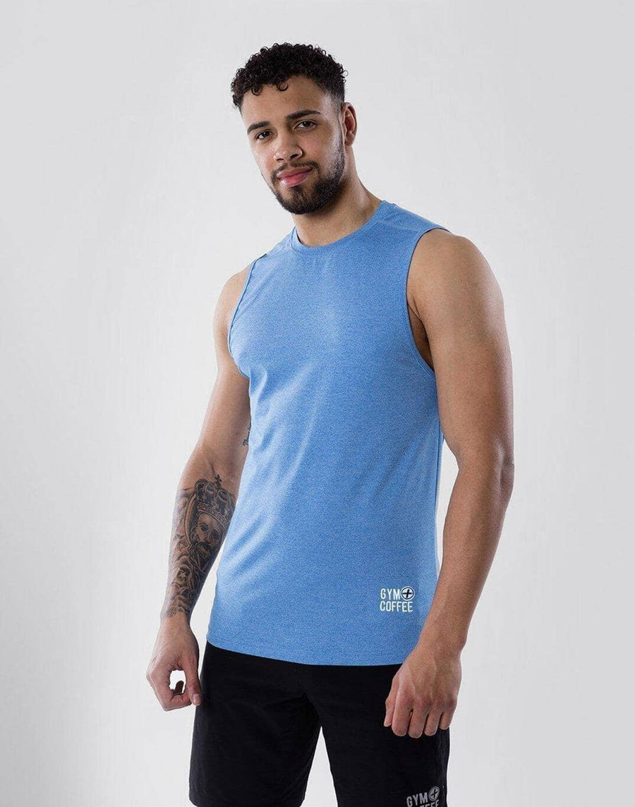 Raglan Tech Vest in Blue - Small / Blue