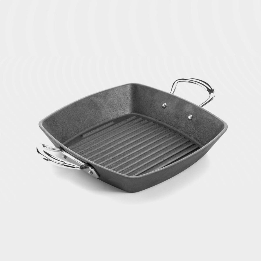 Samuel Groves Recycled Cast Iron Double Handle Griddle Pan, 26cm 26cm – Lifetime Guarantee