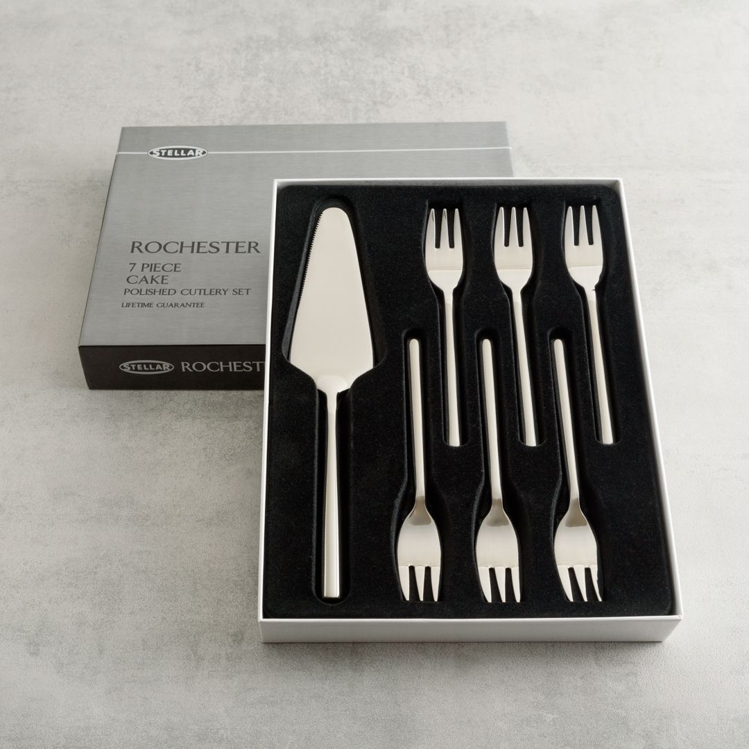 Stellar Rochester 7 Piece Cake Set – Lifetime Guarantee