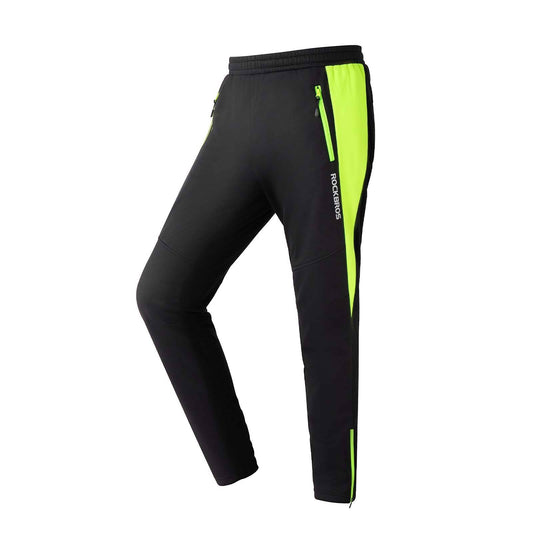 ROCKBROS Fahrrad Hose Wasserabweisend Radlerhose Leuchtendes Grün - M