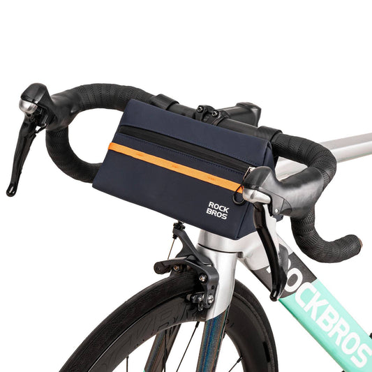 ROCKBROS Fahrrad Lenkertasche Fahrradtasche Fahrradkorb 6 Farbe ca. 1.3L - Blau