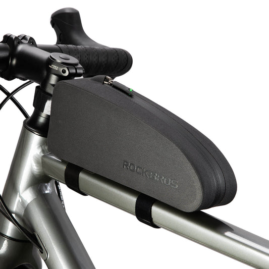 ROCKBROS Fahrrad Rahmentasche wasserdicht Staubfest Schwarz 1L/1,6 L - S=1 L