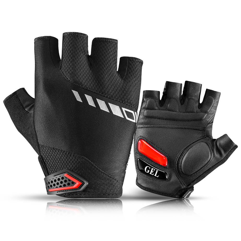 Halbfinger MTB Handschuhe für Herren und Damen rutschfeste - EU size S (Asian Size M)