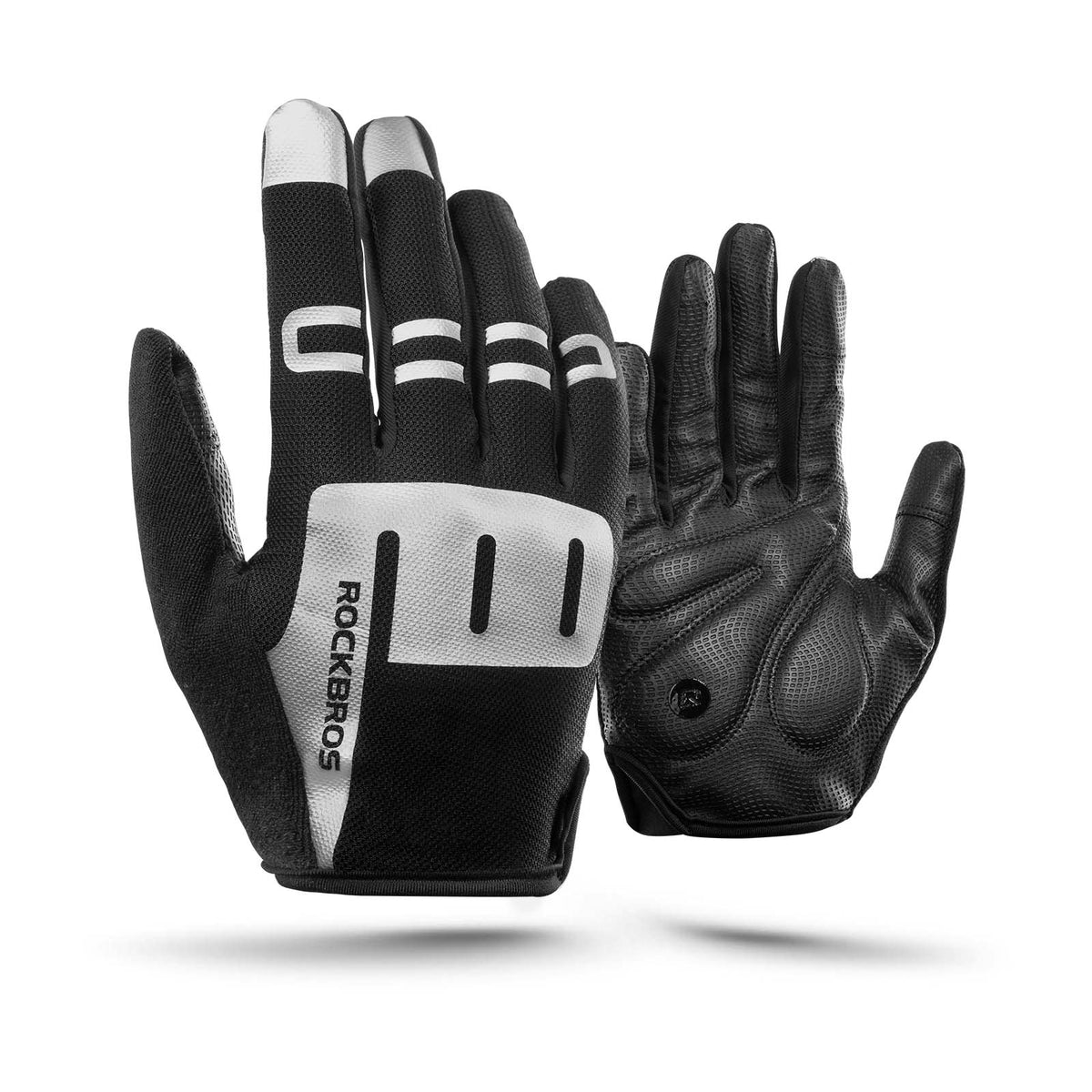 ROCKBROS Reithandschuhe Full Finger SBR Herren Sporthandschuhe M-XXL - M