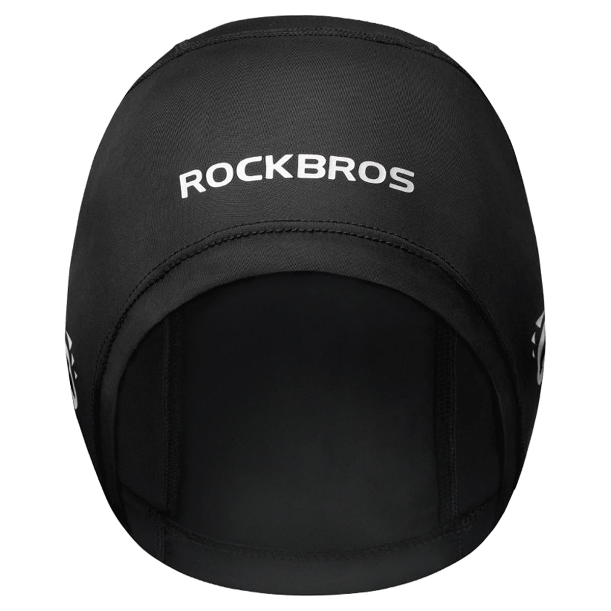 ROCKBROS Winter Fahrrad Mütze Helm Unterziehmütz Unisex - Schwarz