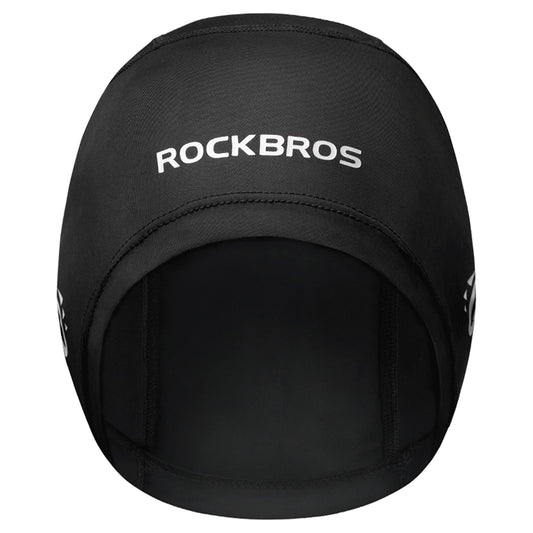 ROCKBROS Winter Fahrrad Mütze Helm Unterziehmütz Unisex - Schwarz