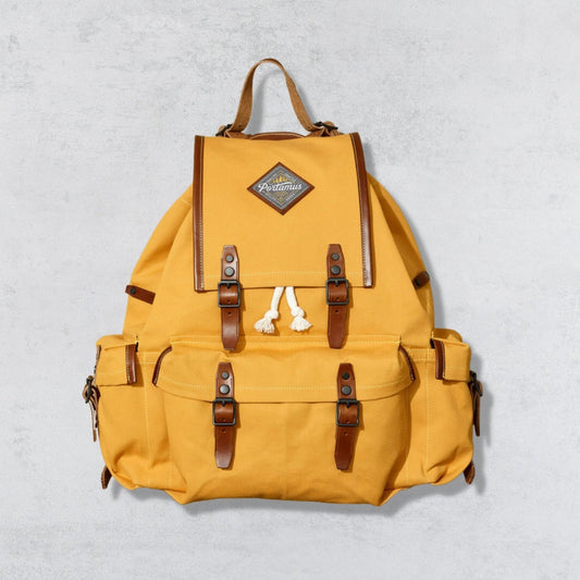 Portamus Rockness Backpack, Coleman’s Yellow – Lifetime Guarantee