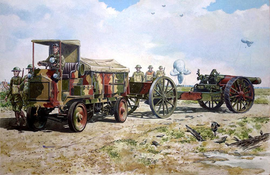FWD Model B 3 ton & BL 8-inch howitzer MKVI
