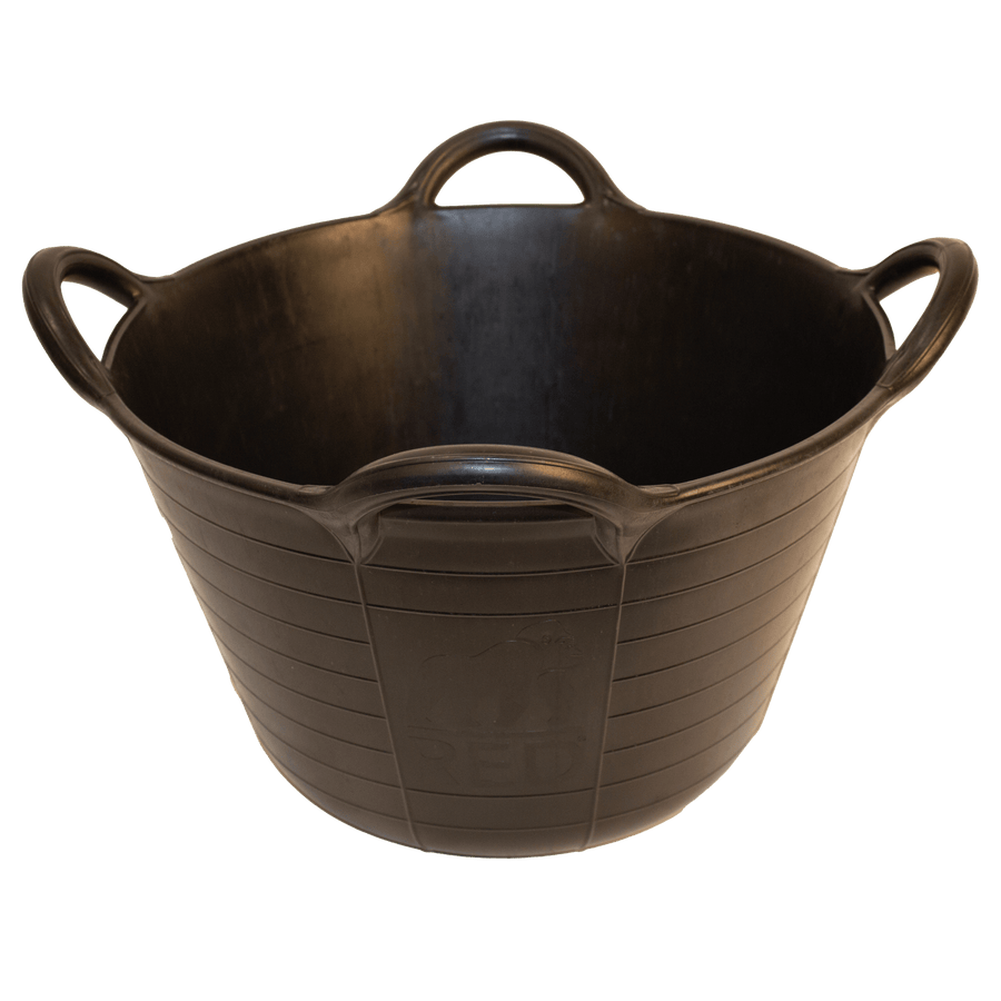 Rubber Type C3 Large 4 Handled Basket 37 Litre | Heavy Duty Construction Basket