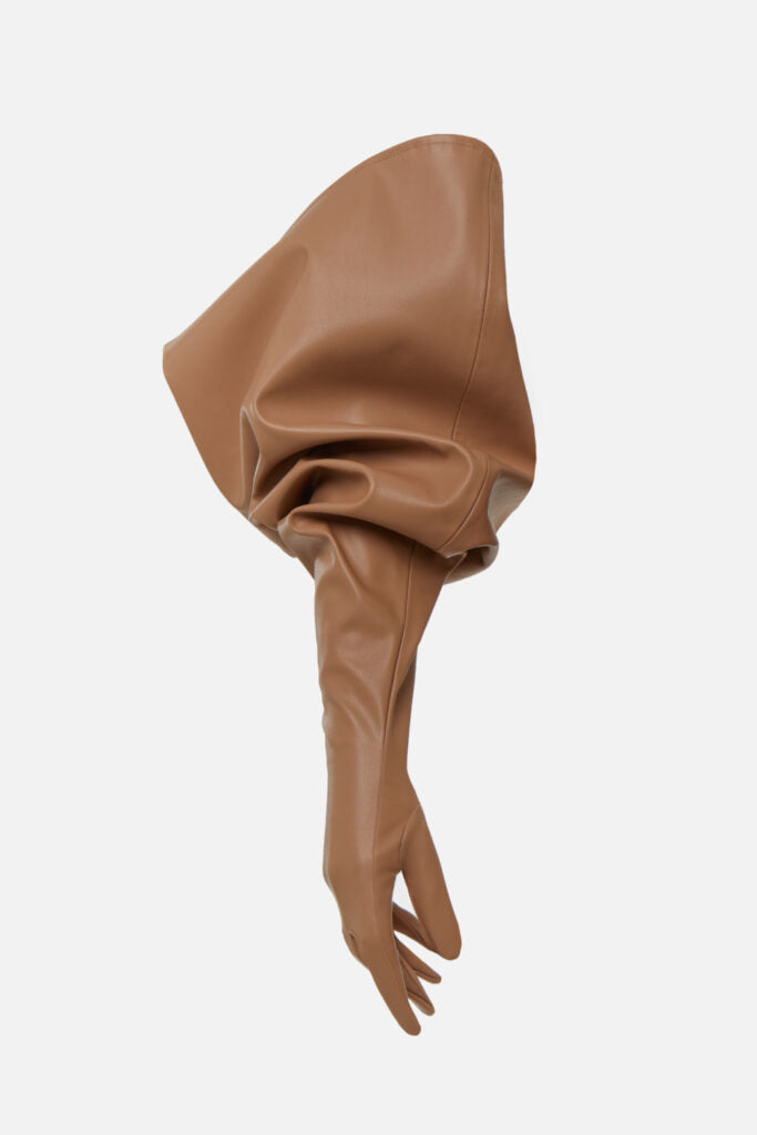 Beige Leather Glove