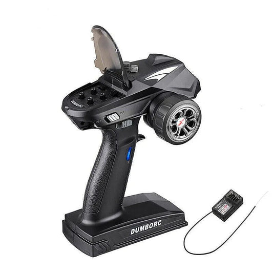 Dumborc X6 6CH 2.4G Transmitter X6F/X6FG Gyro Receiver Gun Type Remote Control For RC Car Boat Tank Model - X6F Receiver