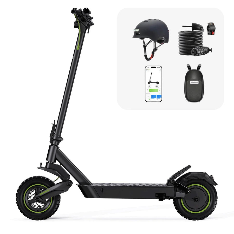 isinwheel® S10MAX 1000W Long-Range Electric Scooter for Adults - S10MAX SET