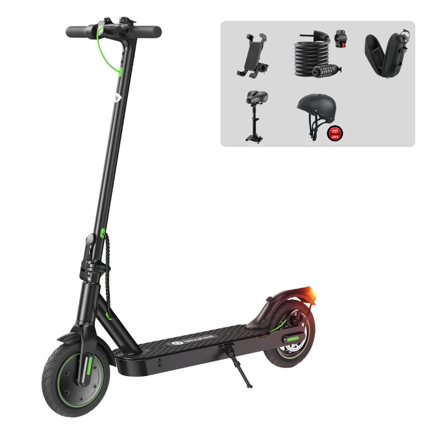 isinwheel® S9 Series Electric Scooter For Adults 500W - S9 [15.5Mi 15.5mph] / 1pcs with full accessories