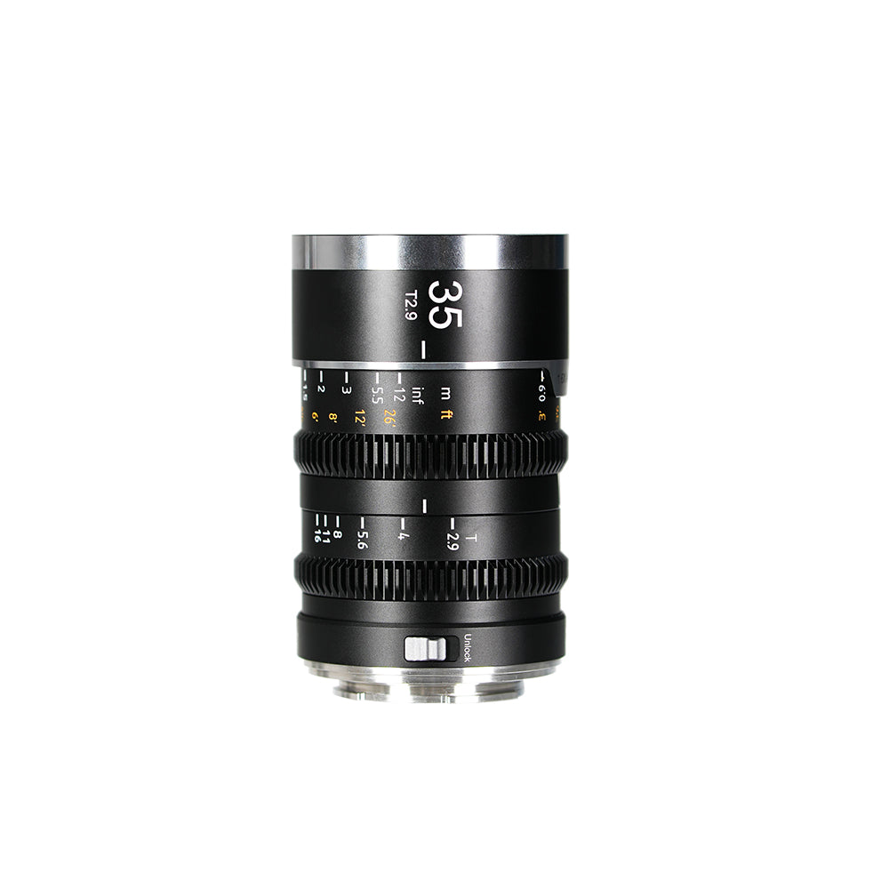 Saturn V2‑Serie 35/50/75 mm T2.9 1,6x Vollformat‑anamorphotisches Objektiv - 35mm / Neutral / E-Mount