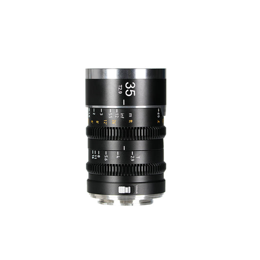 Saturn V2‑Serie 35/50/75 mm T2.9 1,6x Vollformat‑anamorphotisches Objektiv - 35mm / Neutral / E-Mount