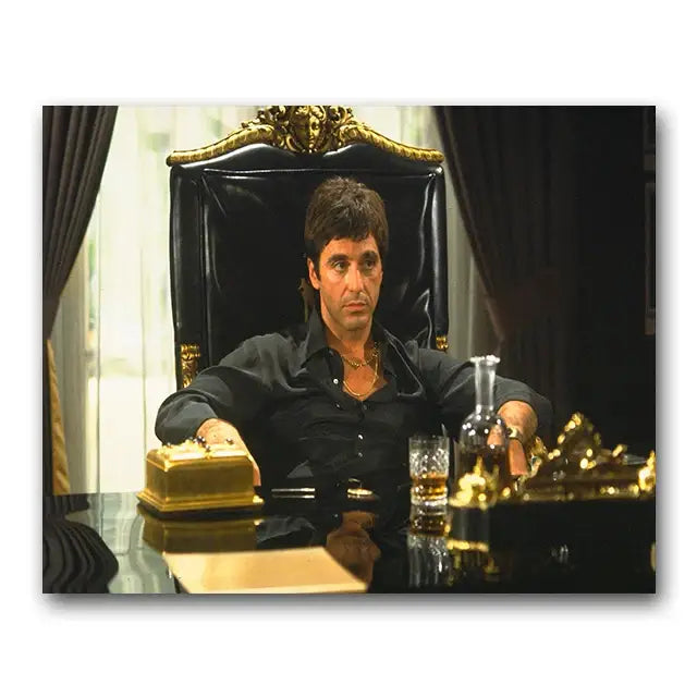 Scarface Iconic Poster Set - Clear / 50x70cm No Frame