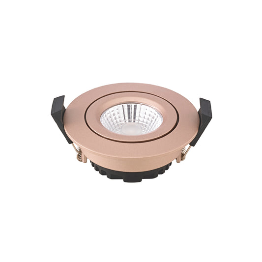 LED Einbaustrahler DILED 68 – 6 W, 360 lm, Dim-to-Warm 2700–2100 K, rund, 68 mm Lochmaß