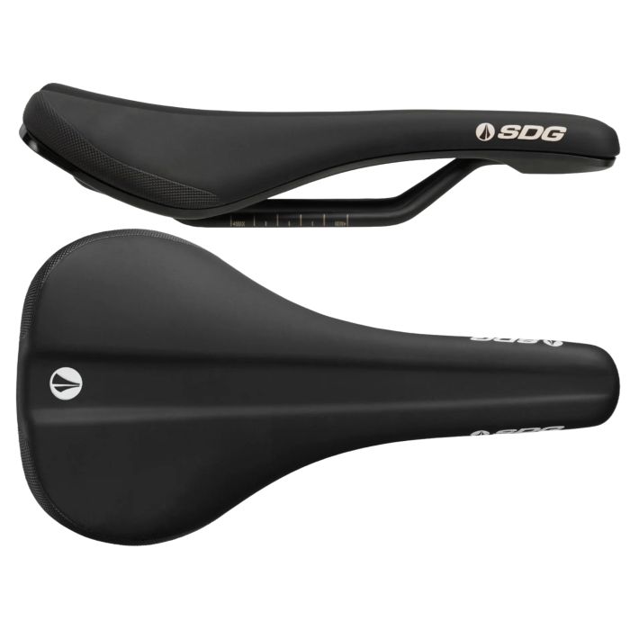 SDG Bel Air V3 Steel Saddle - Black