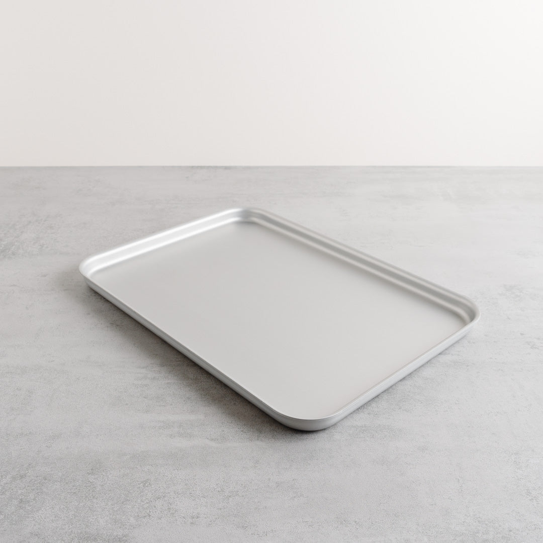 Mermaid Silver Anodised Aluminium Baking Tray 12 inches