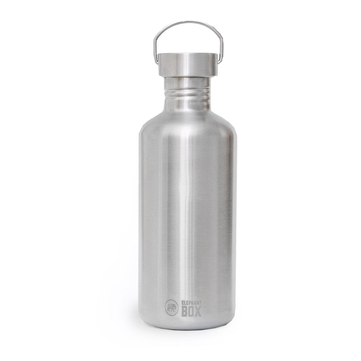 Elephant Box Single Wall Metal Water Bottle, 1.2 litre