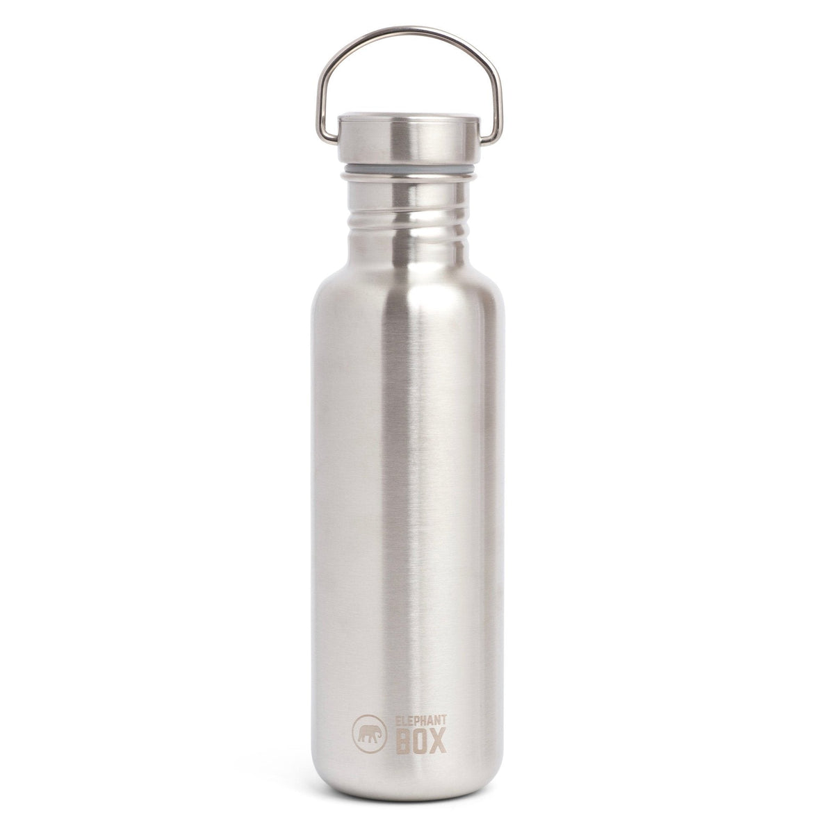 Elephant Box Single-Wall Metal Water Bottle, 750ml