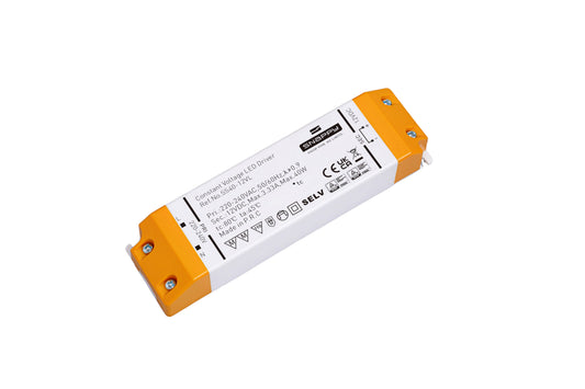 Snappy SS40-24VL LED Netzteil 24V – 40 W, 1,67 A, IP20, Konstantspannung, PFC & TÜV für 24V LED Streifen