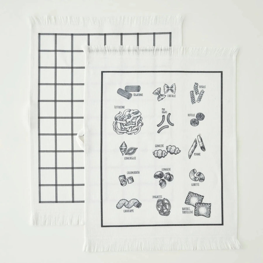 Spaghetti Kitchen Towel Set (2-Pack)