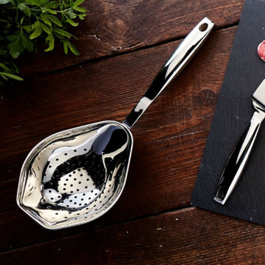 Stellar Stainless Steel Scoop Colander – Lifetime Guarantee