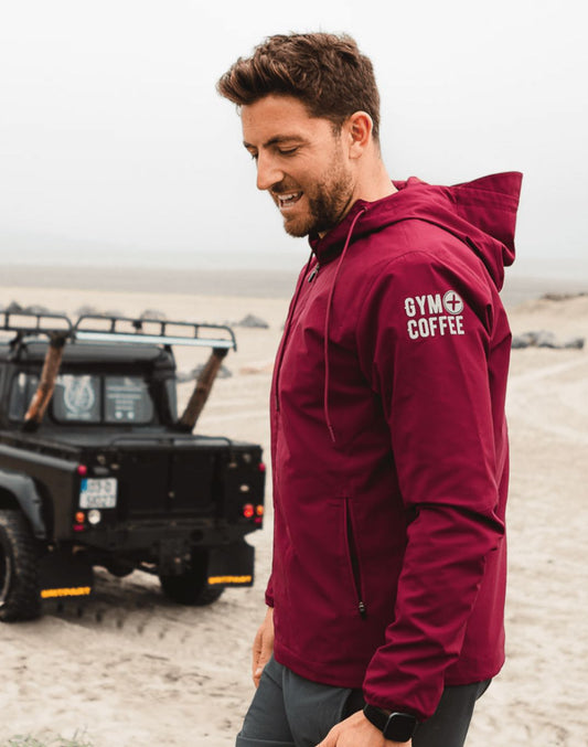 Summit Shell Jacket in Burgundy - Small / Burgundy