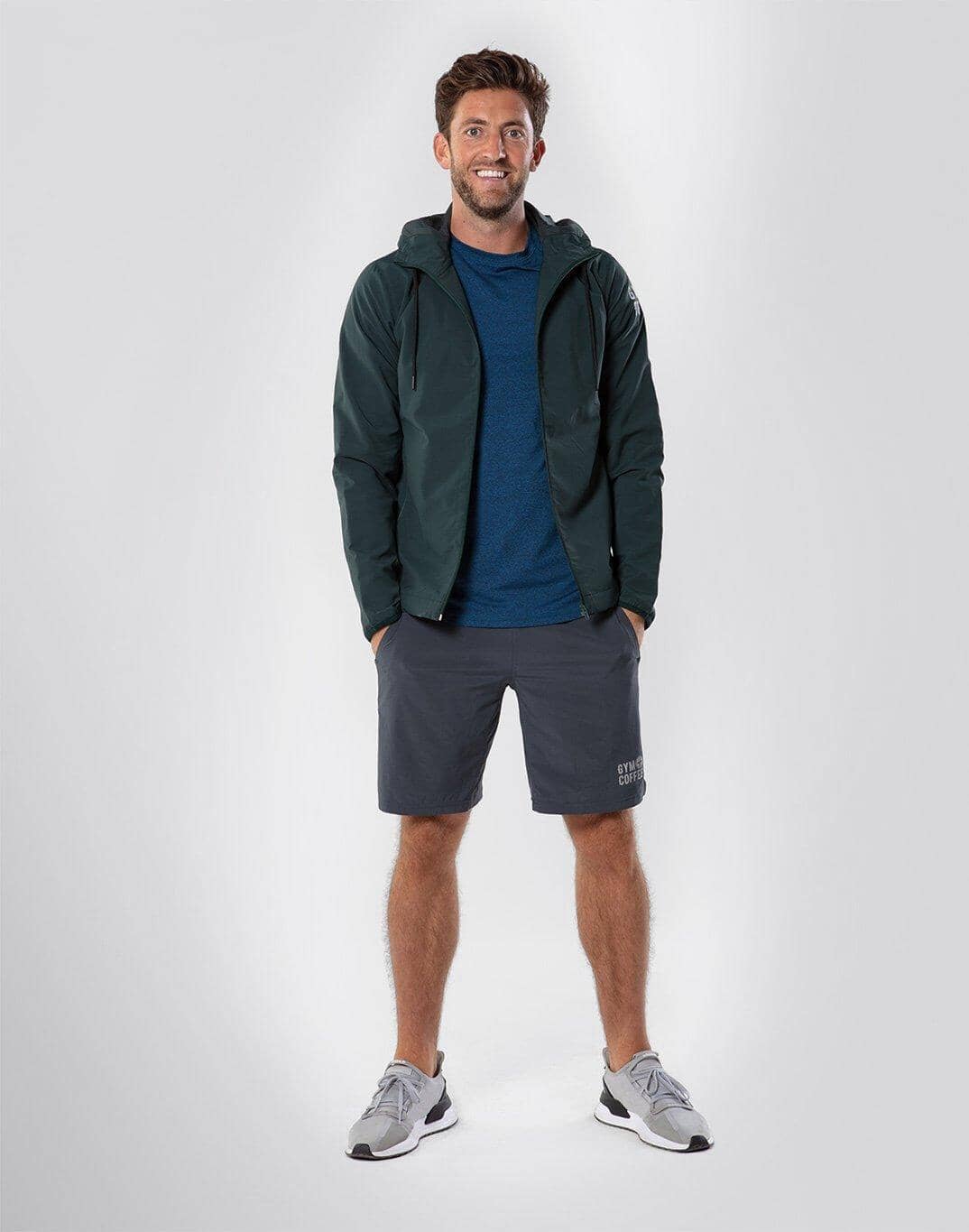 Summit Shell Jacket in Green - Small / Forest Green