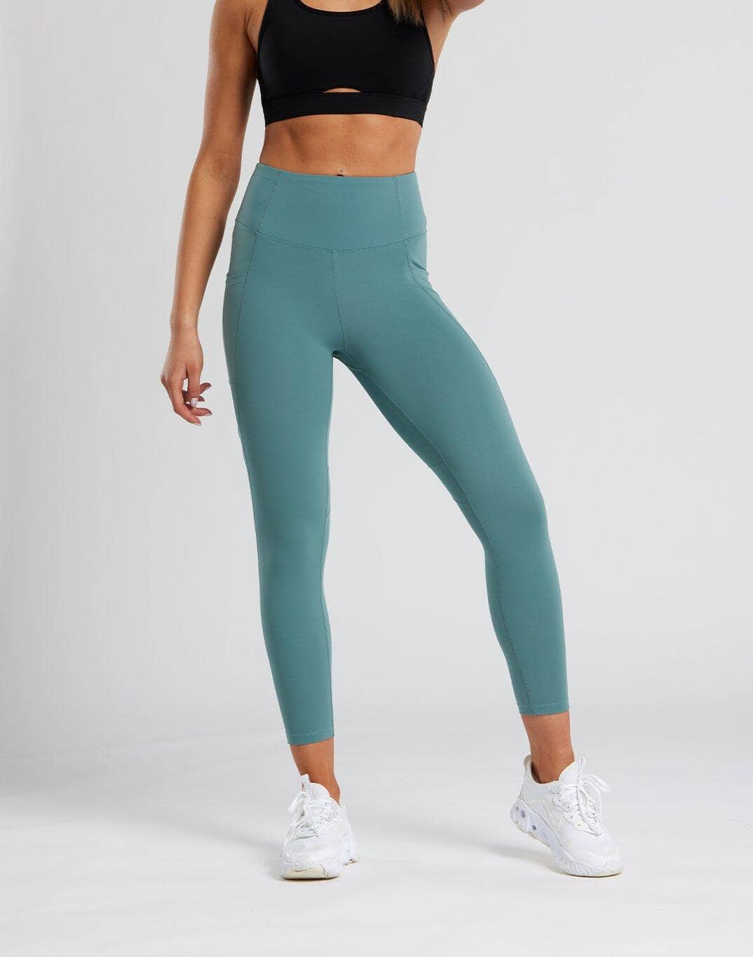 Womens Swift Mesh Legging in Sage Green - M/12 / Sage Green