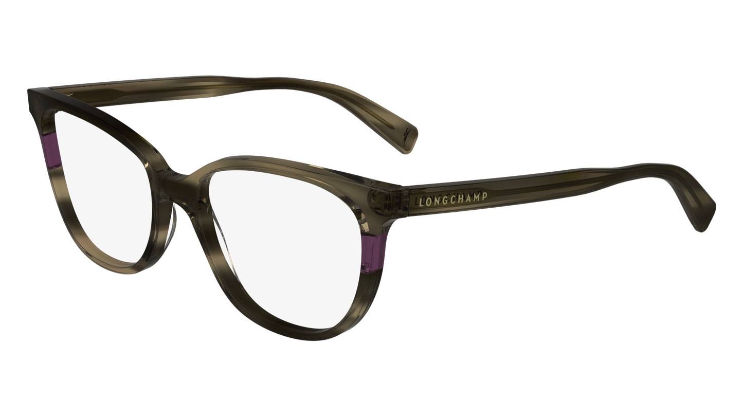 LONGCHAMP LO2739 211 Woman Optical frames Acetate Brown  Squared Normal Normal