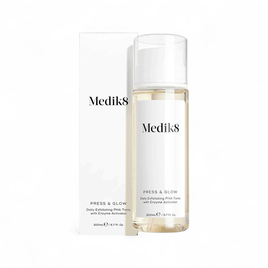 Medik8 Press & Glow | PHA Exfoliating Toner | 200ml