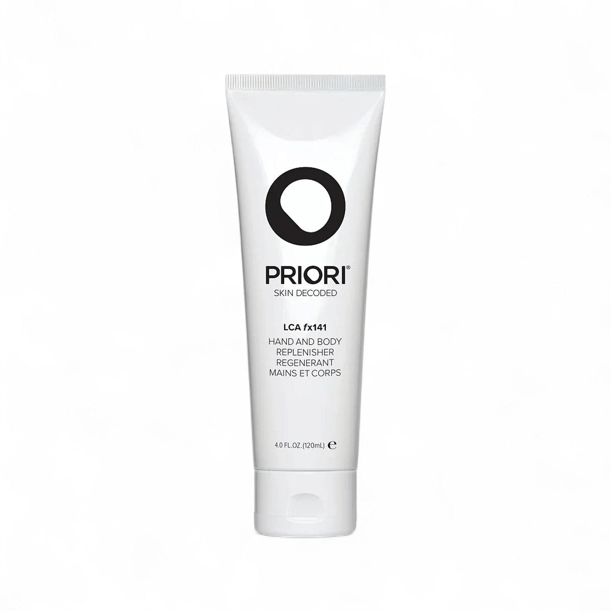 Priori LCA fx141 Hand & Body Replenisher | AHA Body Moisturiser | 120ml